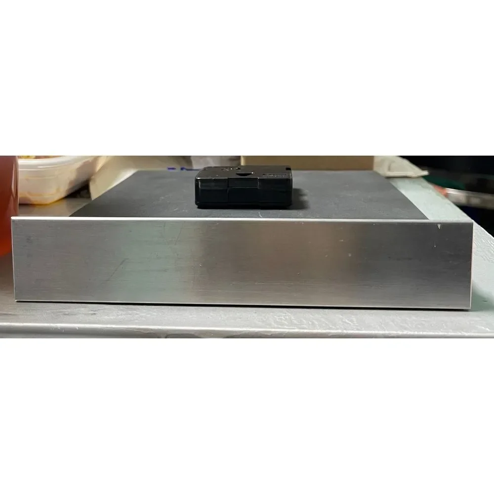 Viacom Desk Clock Modern Logo Decor‎ Office Media Room Square